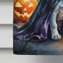 Load image into Gallery viewer, Boston Terrier Puppy Halloween House Flag