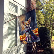 Load image into Gallery viewer, Chihuahua Puppy Halloween House Flag