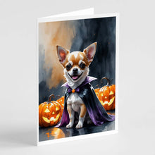 Load image into Gallery viewer, Chihuahua Puppy Halloween Greeting Cards Pack of 8