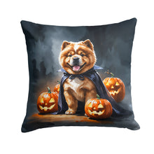 Load image into Gallery viewer, Chow Chow Puppy Halloween Throw Pillow