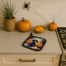 Load image into Gallery viewer, Dachshund Puppy Halloween Pair of Pot Holders