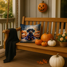 Load image into Gallery viewer, Dachshund Puppy Halloween Throw Pillow