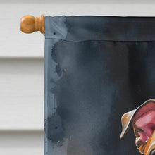 Load image into Gallery viewer, English Bulldog Puppy Halloween House Flag