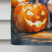 Load image into Gallery viewer, English Bulldog Puppy Halloween House Flag