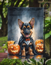 Load image into Gallery viewer, German Shepherd Puppy Halloween Garden Flag