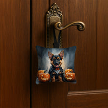Load image into Gallery viewer, German Shepherd Puppy Halloween Mini Hanging Pillow Ornament 3.5 × 3.5