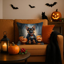 Load image into Gallery viewer, German Shepherd Puppy Halloween Throw Pillow