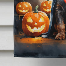 Load image into Gallery viewer, German Wirehaired Pointer Puppy Halloween House Flag
