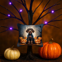 Load image into Gallery viewer, German Wirehaired Pointer Puppy Halloween Mini Hanging Pillow Ornament 3.5 × 3.5