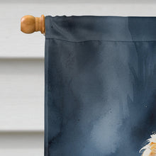 Load image into Gallery viewer, Goldendoodle Puppy Halloween House Flag