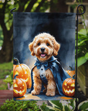 Load image into Gallery viewer, Goldendoodle Puppy Halloween Garden Flag