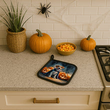 Load image into Gallery viewer, Jack Russell Terrier Puppy Halloween Pair of Pot Holders