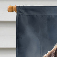 Load image into Gallery viewer, Chocolate Labrador Retriever Puppy Halloween House Flag