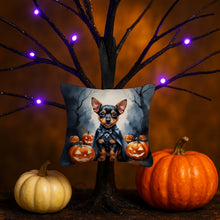 Load image into Gallery viewer, Miniature Pinscher Puppy Halloween Mini Hanging Pillow Ornament 3.5 × 3.5