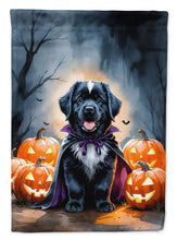 Load image into Gallery viewer, Newfoundland Puppy Halloween House Flag