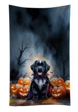 Load image into Gallery viewer, Newfoundland Puppy Halloween Kitchen Towel