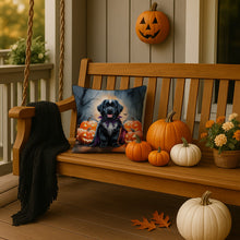 Load image into Gallery viewer, Newfoundland Puppy Halloween Throw Pillow