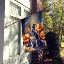 Load image into Gallery viewer, Pit Bull Terrier Puppy Halloween House Flag