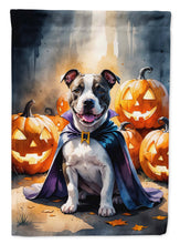 Load image into Gallery viewer, Pit Bull Terrier Puppy Halloween Garden Flag