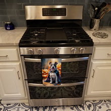 Load image into Gallery viewer, Pit Bull Terrier Puppy Halloween Kitchen Towel