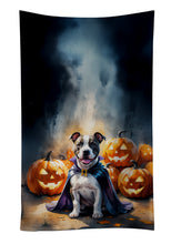 Load image into Gallery viewer, Pit Bull Terrier Puppy Halloween Kitchen Towel