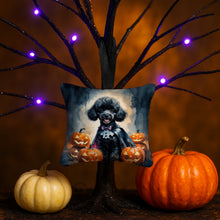 Load image into Gallery viewer, Black Poodle Puppy Halloween Mini Hanging Pillow Ornament 3.5 × 3.5