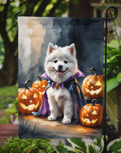 Load image into Gallery viewer, Samoyed Puppy Halloween Garden Flag