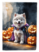 Load image into Gallery viewer, Samoyed Puppy Halloween Garden Flag