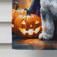 Load image into Gallery viewer, Schnauzer Puppy Halloween House Flag