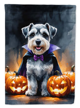 Load image into Gallery viewer, Schnauzer Puppy Halloween House Flag
