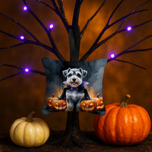 Load image into Gallery viewer, Schnauzer Puppy Halloween Mini Hanging Pillow Ornament 3.5 × 3.5