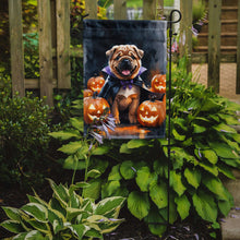 Load image into Gallery viewer, Shar Pei Puppy Halloween Garden Flag