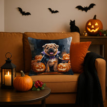 Load image into Gallery viewer, Shar Pei Puppy Halloween Throw Pillow