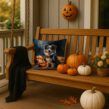 Load image into Gallery viewer, Sheltie Puppy Halloween Throw Pillow