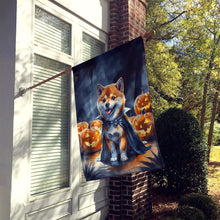 Load image into Gallery viewer, Shiba Inu Puppy Halloween House Flag