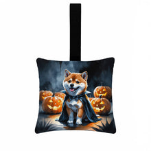 Load image into Gallery viewer, Shiba Inu Puppy Halloween Mini Hanging Pillow Ornament 3.5 × 3.5