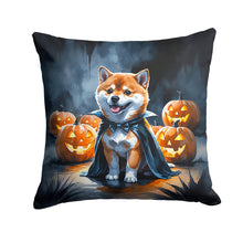 Load image into Gallery viewer, Shiba Inu Puppy Halloween Throw Pillow