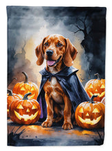 Load image into Gallery viewer, Vizsla Puppy Halloween Garden Flag