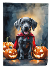 Load image into Gallery viewer, Weimaraner Puppy Halloween House Flag