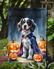 Load image into Gallery viewer, Welsh Springer Spaniel Puppy Halloween Garden Flag