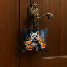 Load image into Gallery viewer, Westie Spaniel Puppy Halloween Mini Hanging Pillow Ornament 3.5 × 3.5