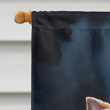 Load image into Gallery viewer, Yorkshire Terrier Puppy Halloween House Flag