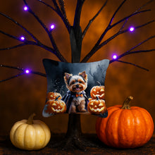 Load image into Gallery viewer, Yorkshire Terrier Puppy Halloween Mini Hanging Pillow Ornament 3.5 × 3.5
