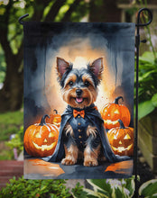 Load image into Gallery viewer, Yorkshire Terrier Yorkie Puppy Halloween Garden Flag