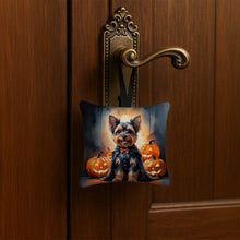 Load image into Gallery viewer, Yorkshire Terrier Yorkie Puppy Halloween Mini Hanging Pillow Ornament 3.5 × 3.5