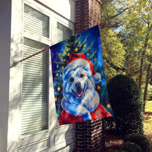 Load image into Gallery viewer, American Eskimo Christmas House Flag