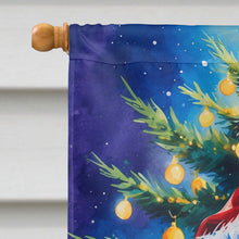 Load image into Gallery viewer, American Eskimo Christmas House Flag
