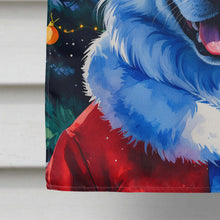Load image into Gallery viewer, American Eskimo Christmas House Flag
