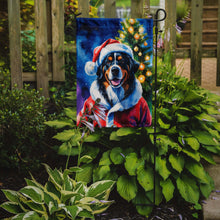 Load image into Gallery viewer, Bernese Mountain Dog Christmas Garden Flag