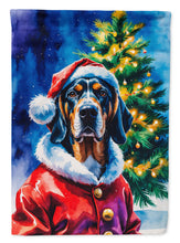 Load image into Gallery viewer, Bluetick Coonhound Christmas Garden Flag
